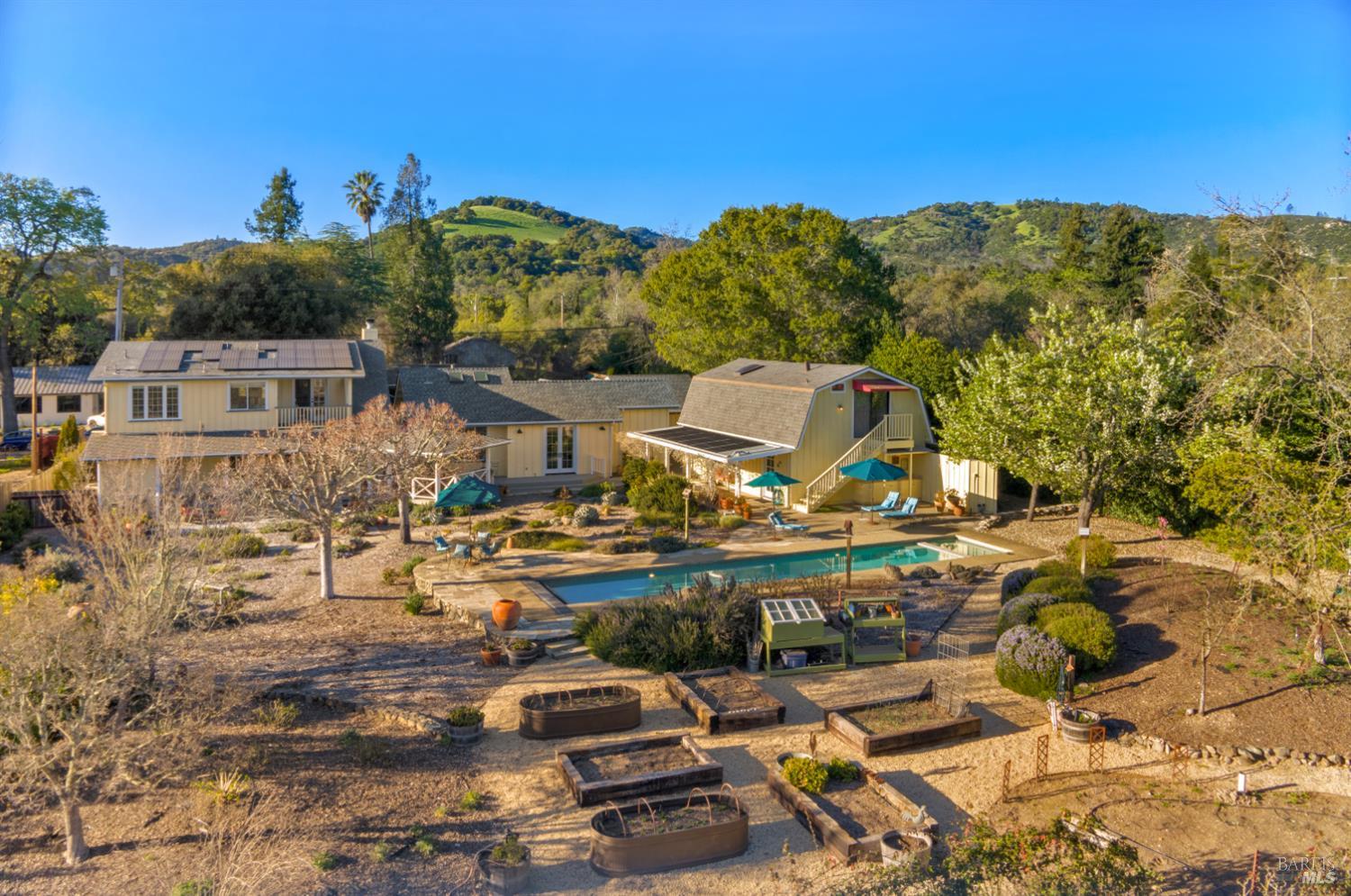 1245 Castle Road Sonoma, CA 95476 - Photo 40 of 48 a view of a water fountain