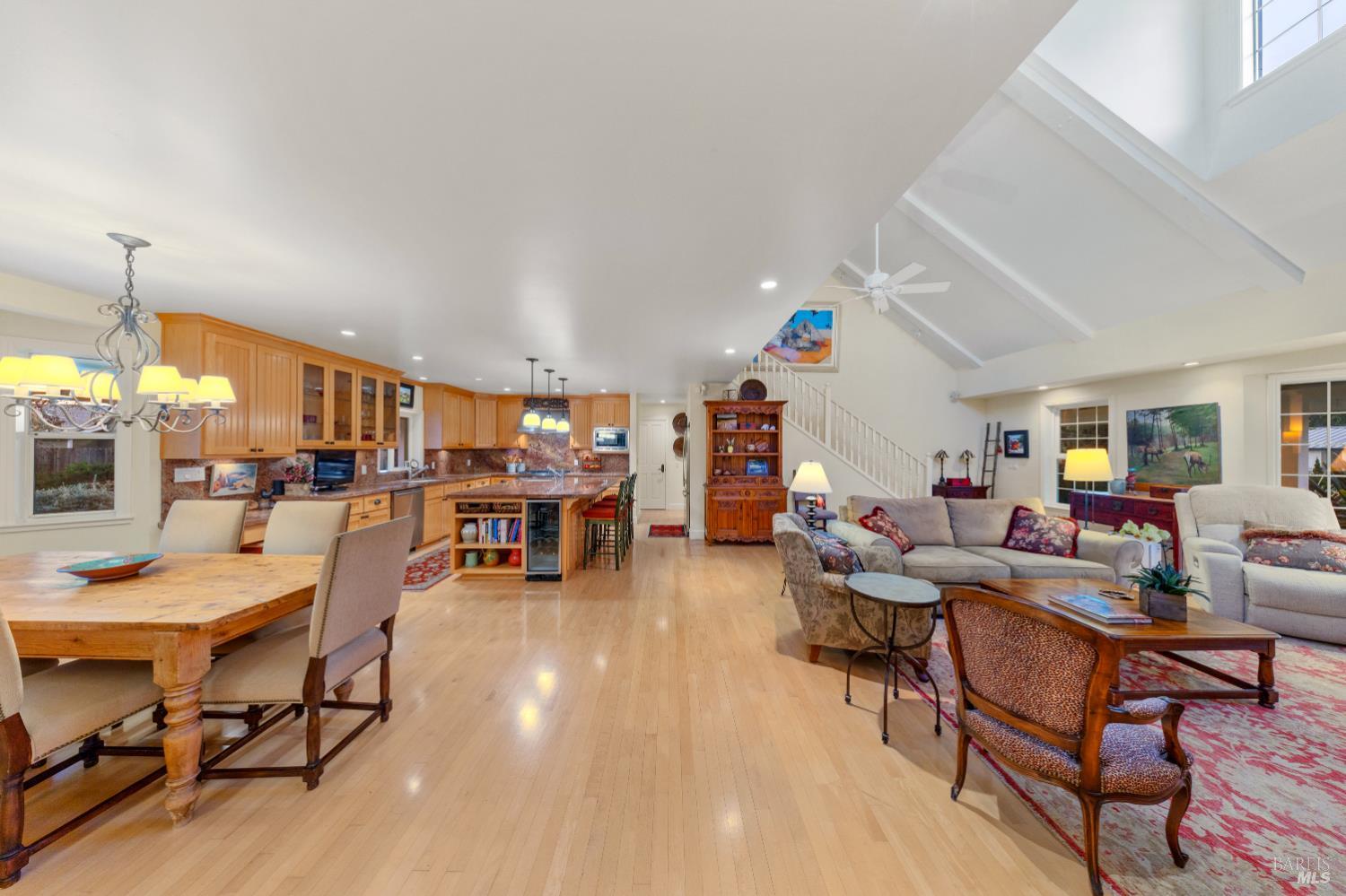 1245 Castle Road Sonoma, CA 95476 - Photo 5 of 48 a living room with furniture and a table