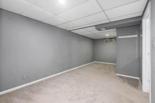 a view of empty room