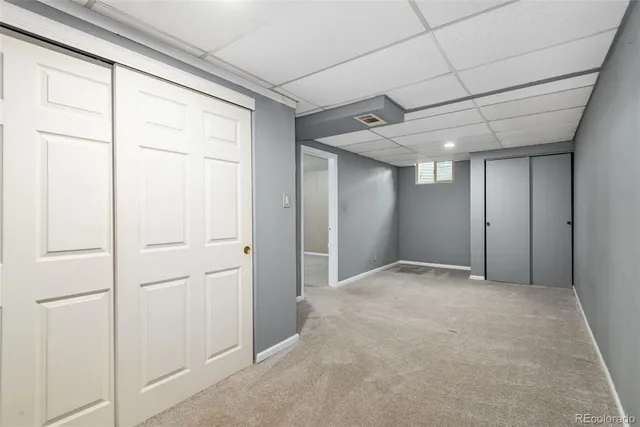 a view of empty room