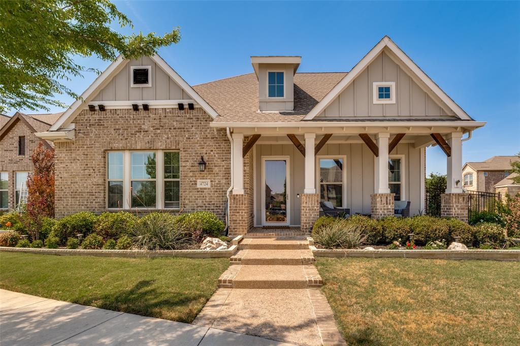 4724 Raspberry Spar Court Arlington, TX 76005 - Photo 1 of 40 a front view of a house with garden