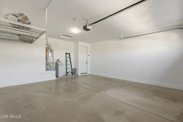 a view of a backyard with a garden