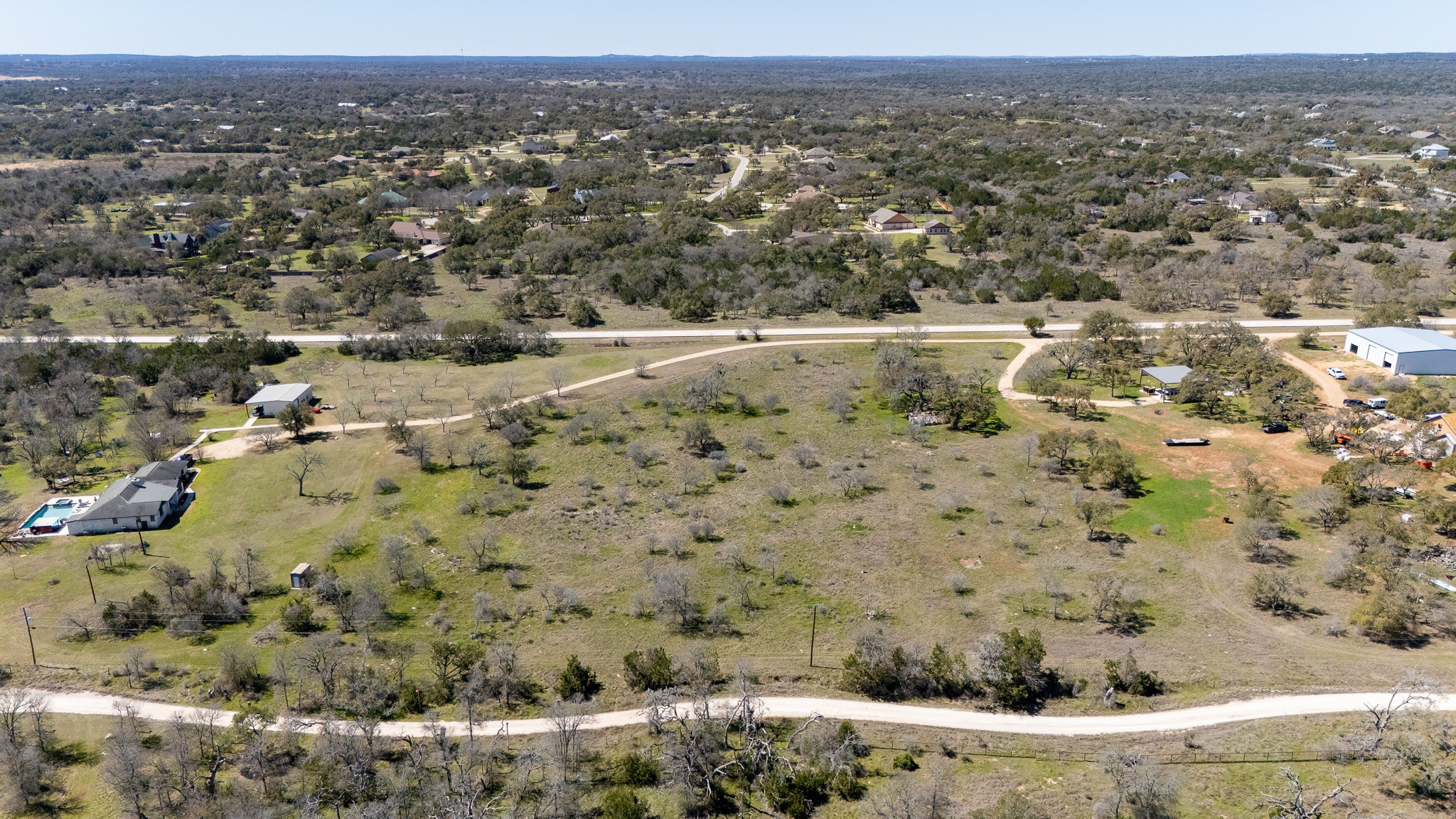 Tbd Oak Grove Road Buda, TX 78610 - Photo 5 of 13 Drone / aerial view