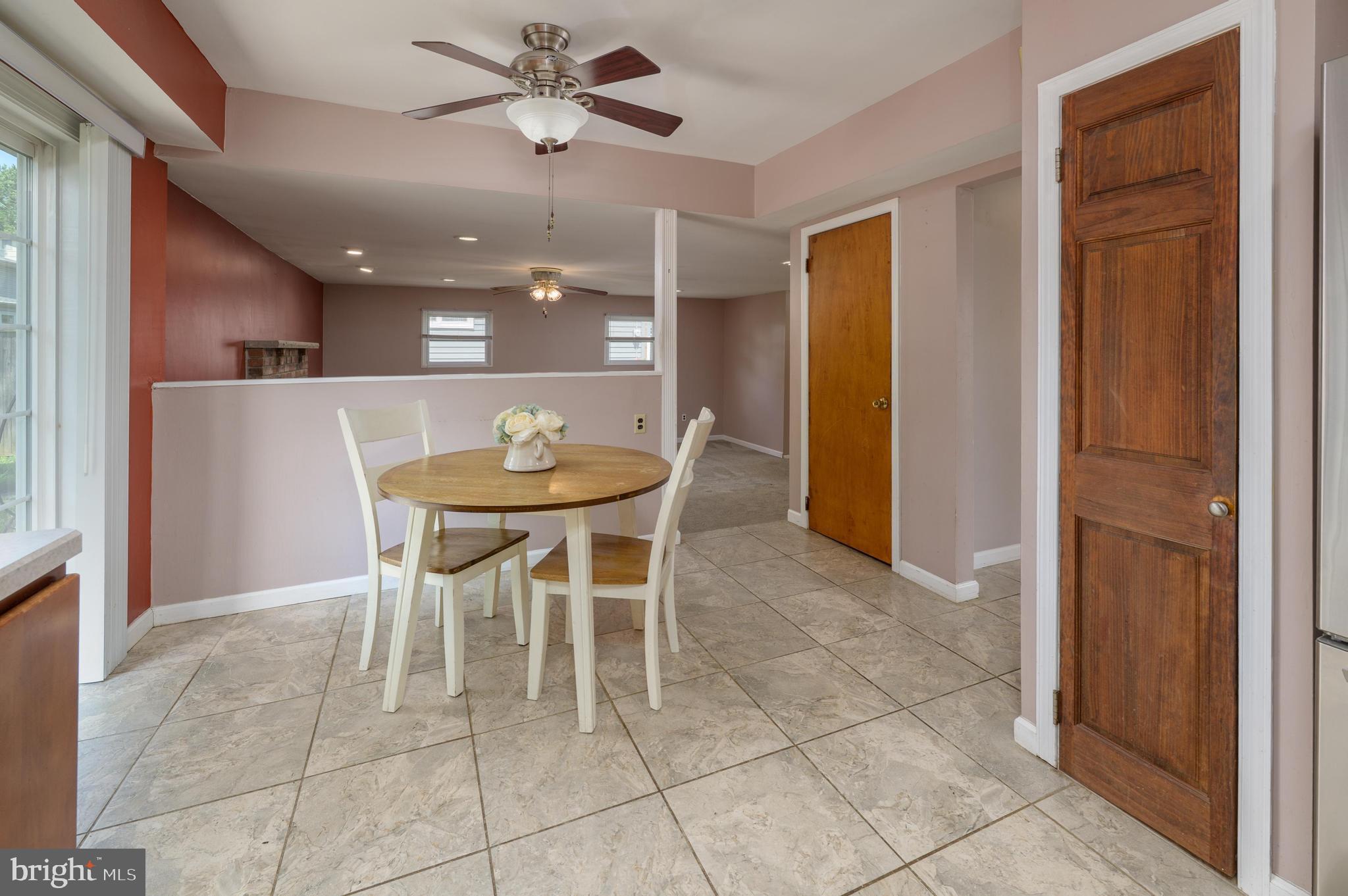 22 Clemson Road Cherry Hill, NJ 08034 - Photo 19 of 41 a view of a dining room with furniture and a chandelier fan