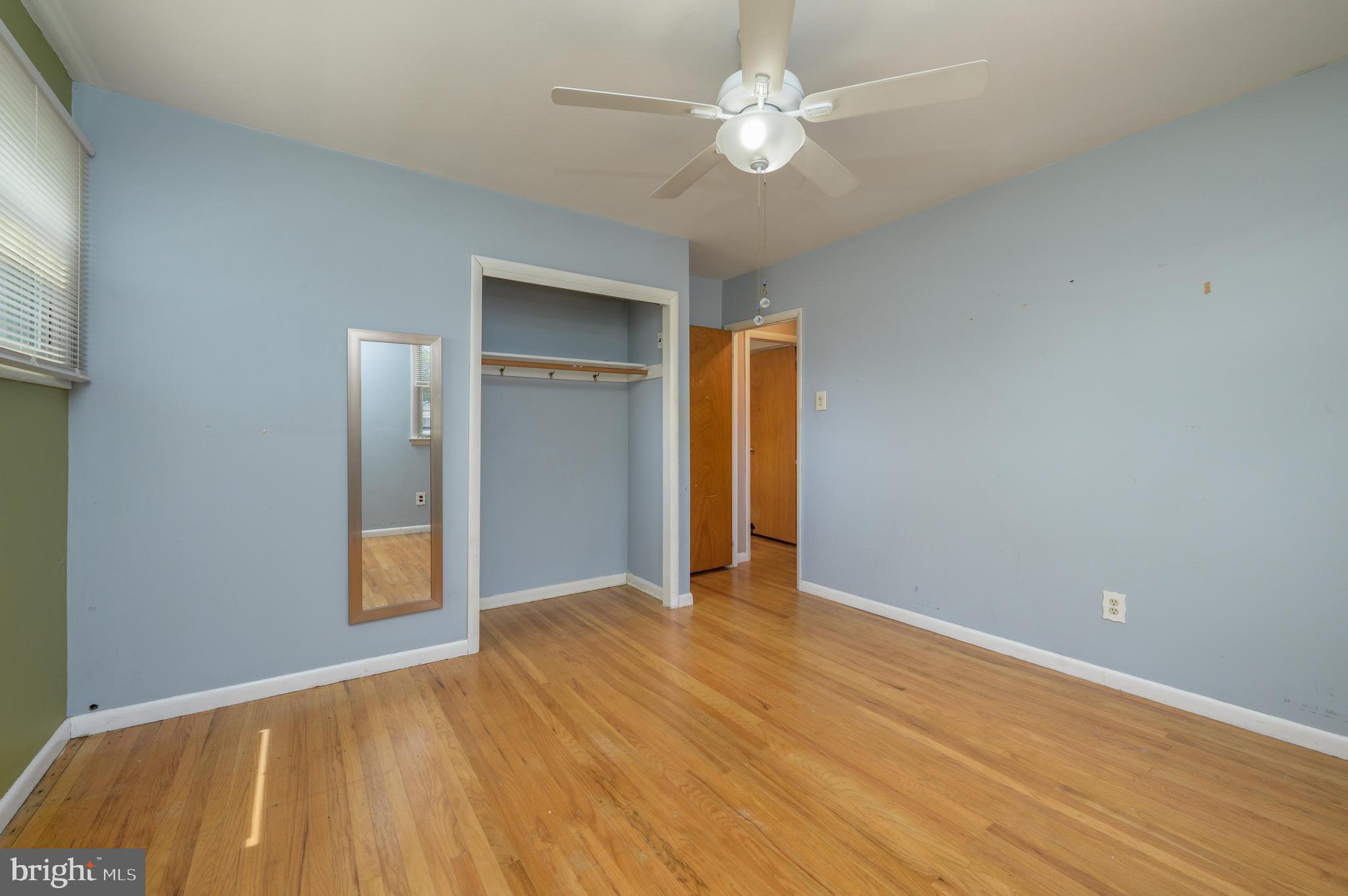 22 Clemson Road Cherry Hill, NJ 08034 - Photo 35 of 41 a view of empty room with wooden floor and fan