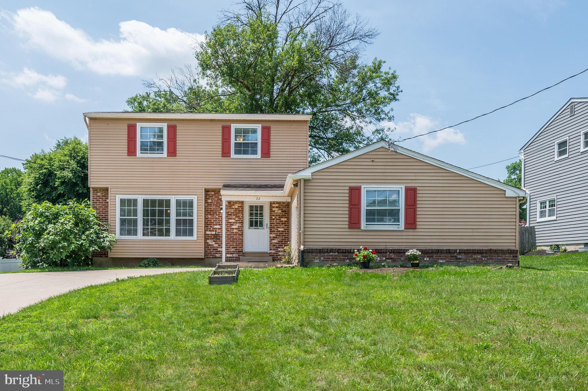 22 Clemson Road Cherry Hill, NJ 08034 - Photo 41 of 41 a front view of house with yard and green space