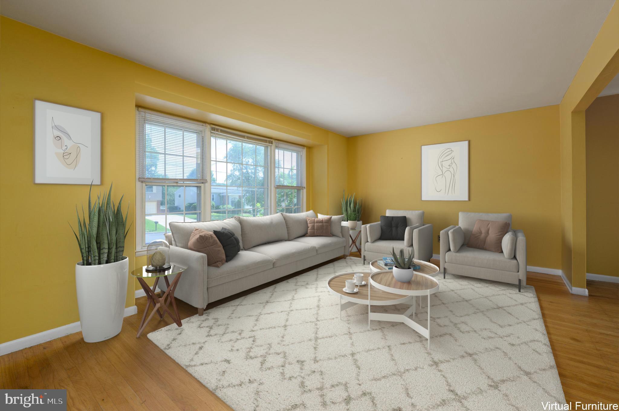 22 Clemson Road Cherry Hill, NJ 08034 - Photo 6 of 41 a living room with furniture and a large window