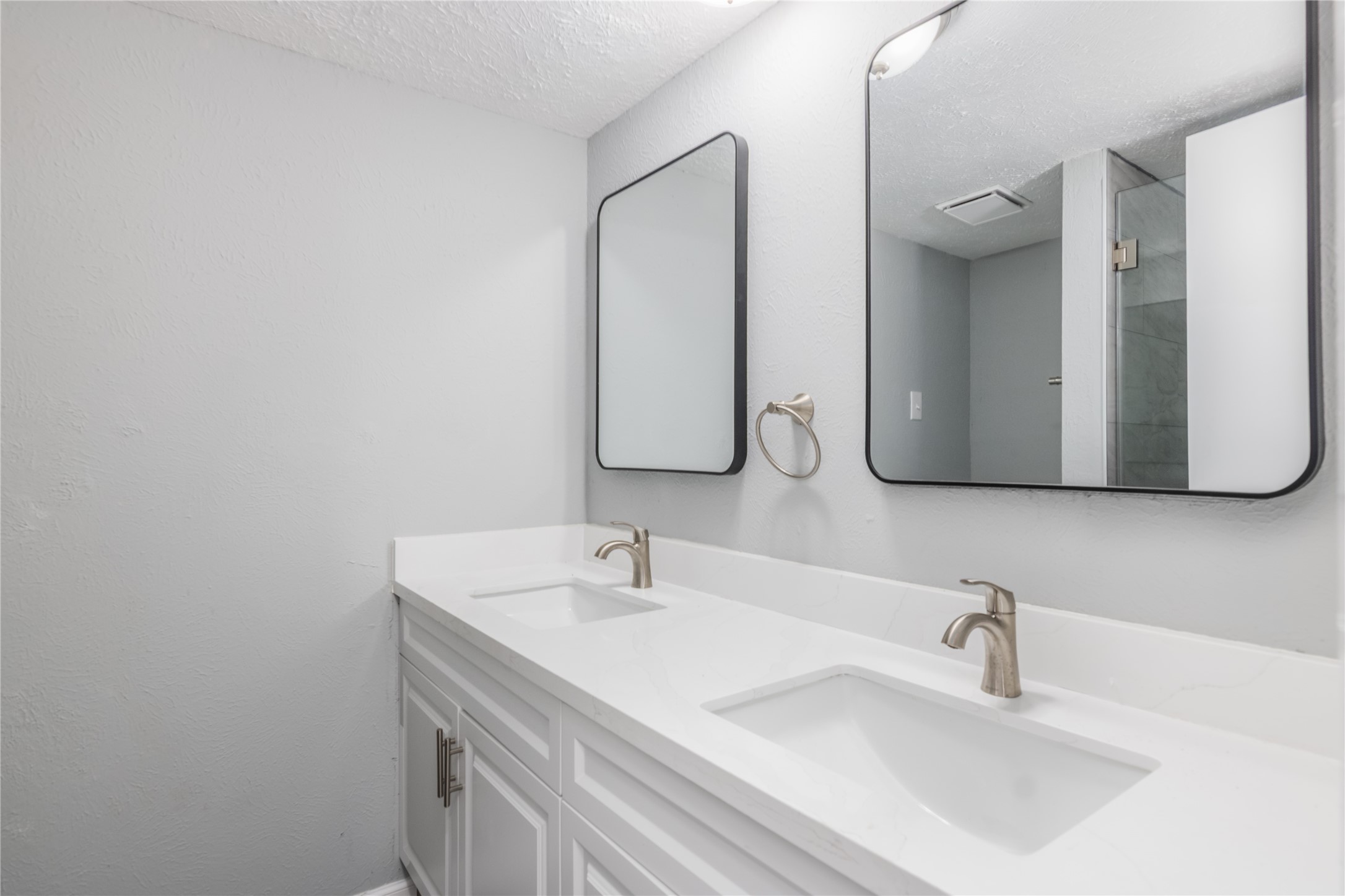 22914 Summer Pine Lane Spring, TX 77373 - Photo 13 of 19 a bathroom with a sink and a mirror