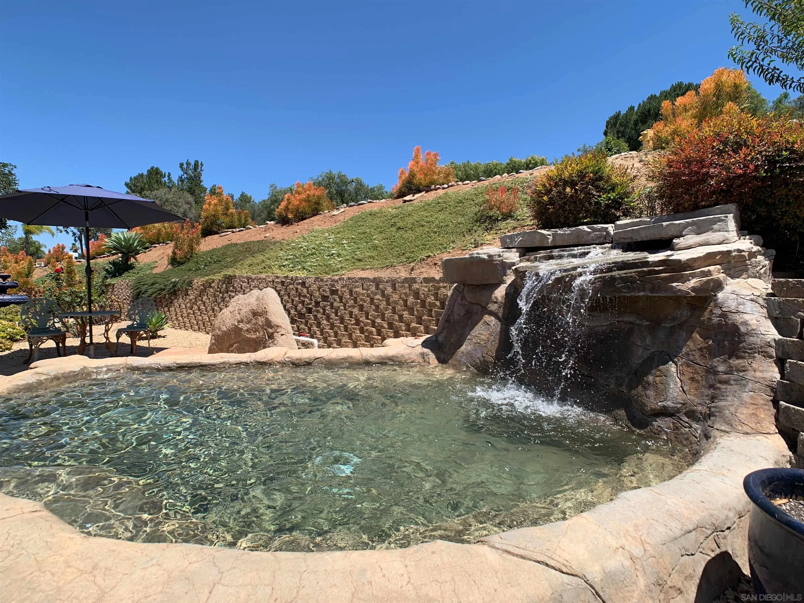1927 Coronado View Alpine, CA 91901 - Photo 49 of 60 Waterfall and pond.