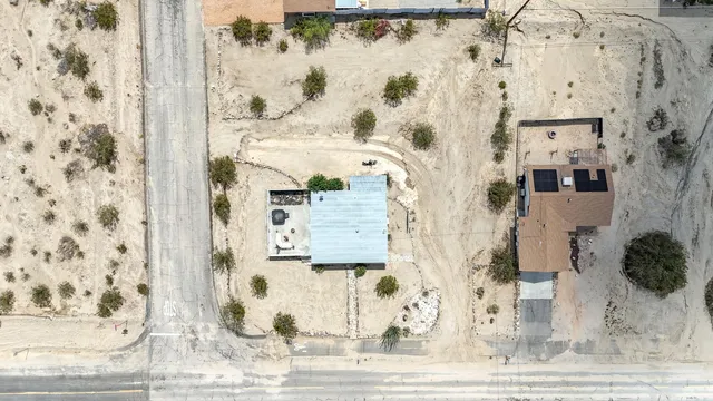 a bathroom with a shower and a mirror