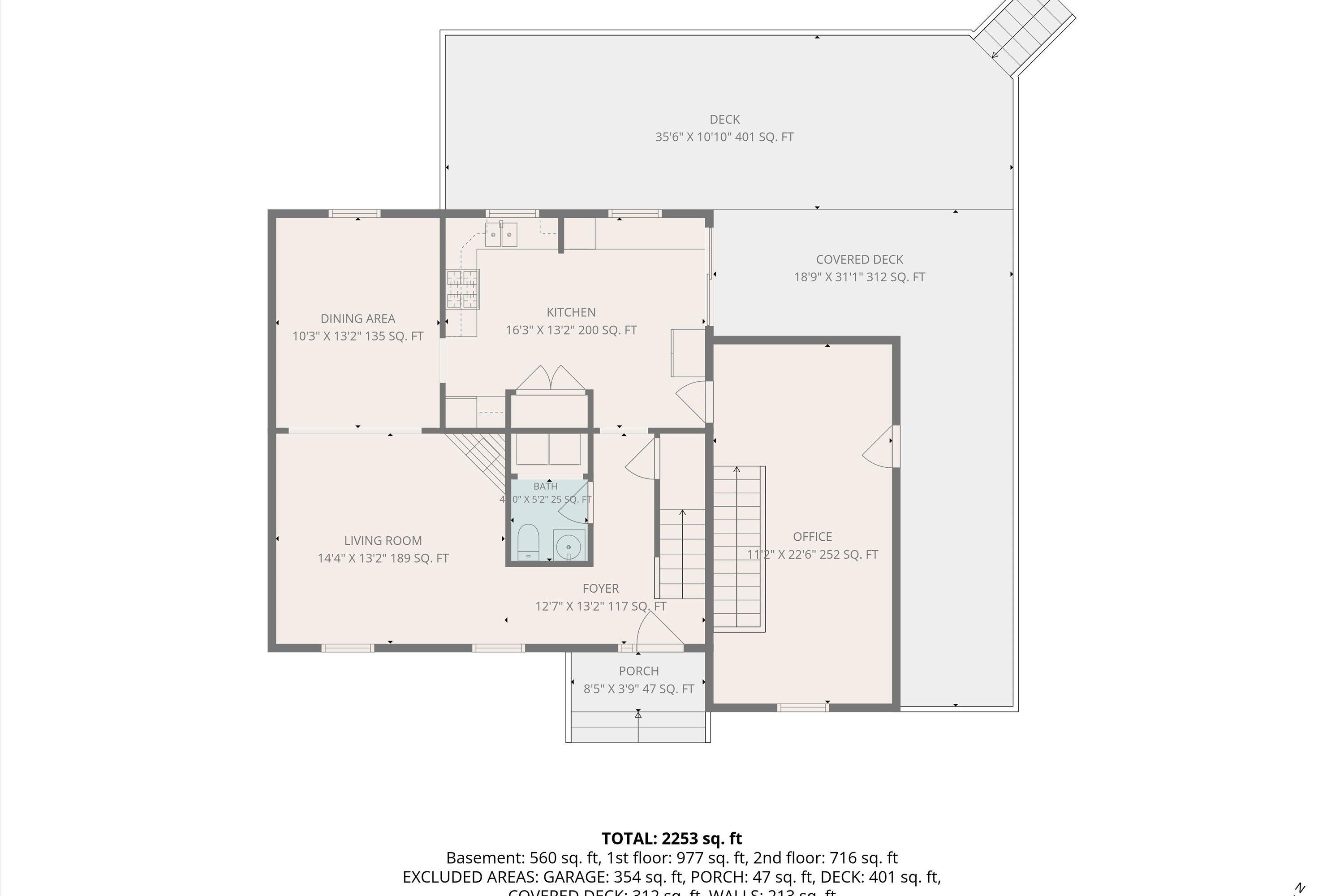 281 Cherokee Hills Road Bassett, VA 24055 - Photo 51 of 54 Floor Plan - Main Level