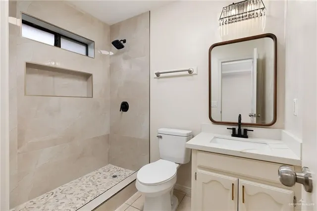 a view of a pathway of a building