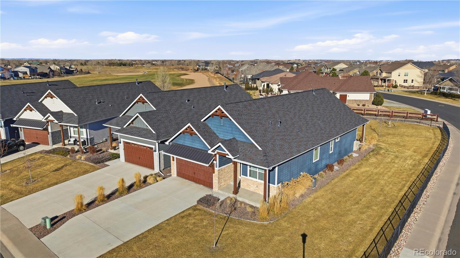 1908 Tidewater Lane Windsor, CO 80550 - Photo 36 of 41 an aerial view of residential houses with outdoor space