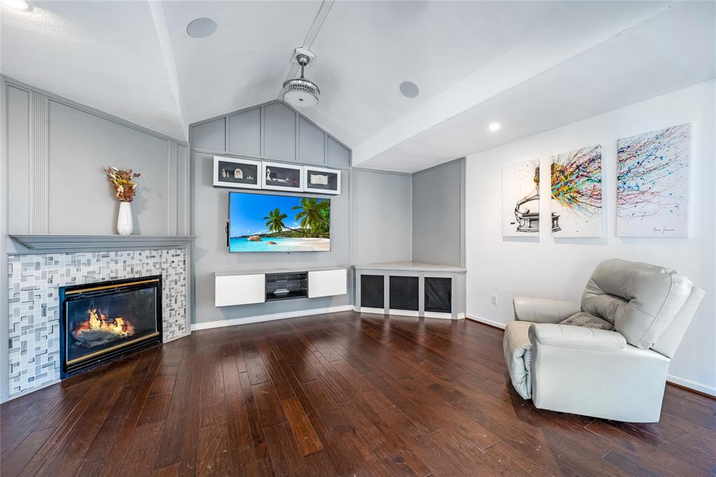 750 Long Road Lucas, TX 75002 - Photo 13 of 39 a living room with furniture and a fireplace