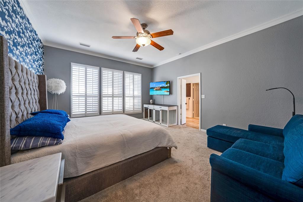 750 Long Road Lucas, TX 75002 - Photo 20 of 39 a bedroom with a bed couch and window