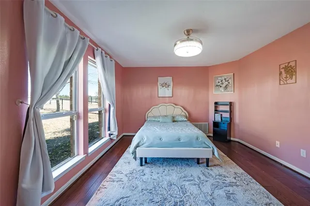 a very nice looking room with a large window