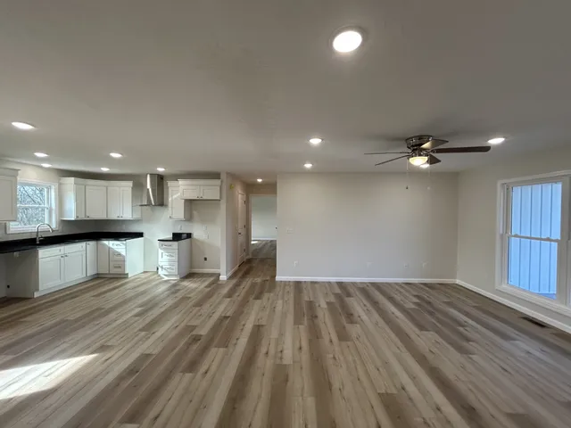 a view of empty room