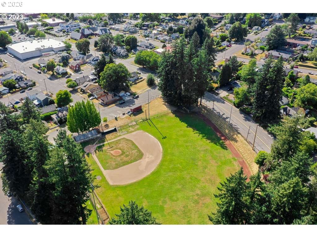 223 Northeast Joy Street Camas, WA 98607 - Photo 7 of 7 an aerial view of residential house with outdoor space and swimming pool