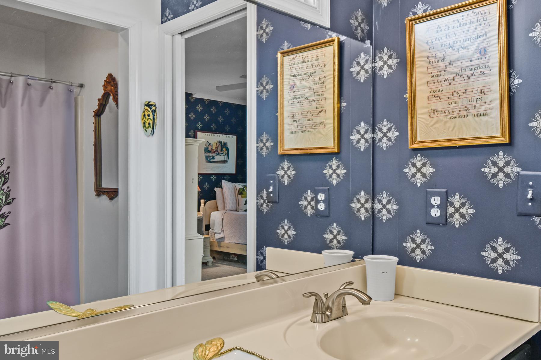 103 Buckingham Road Berlin, MD 21811 - Photo 40 of 62 a bathroom with a sink and a mirror