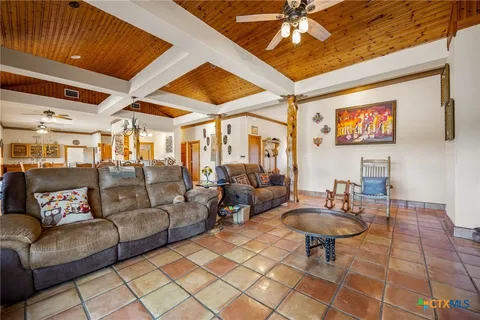 a outdoor space with patio furniture