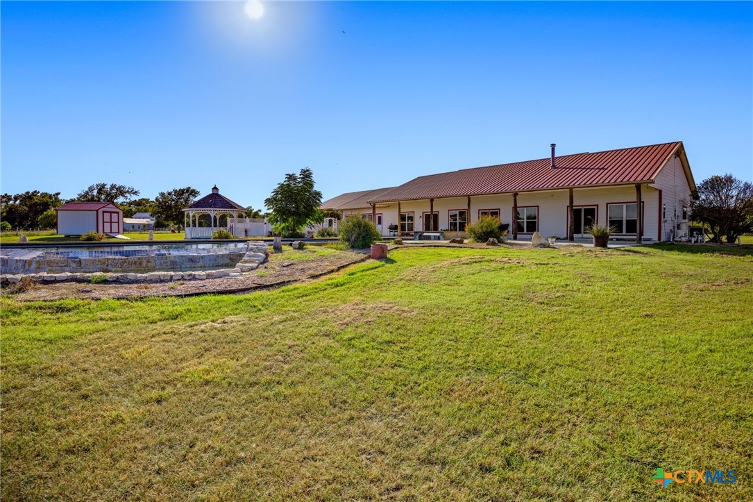 19587 Vilas Road Holland, TX 76534 - Photo 22 of 32 a view of a house with a big yard