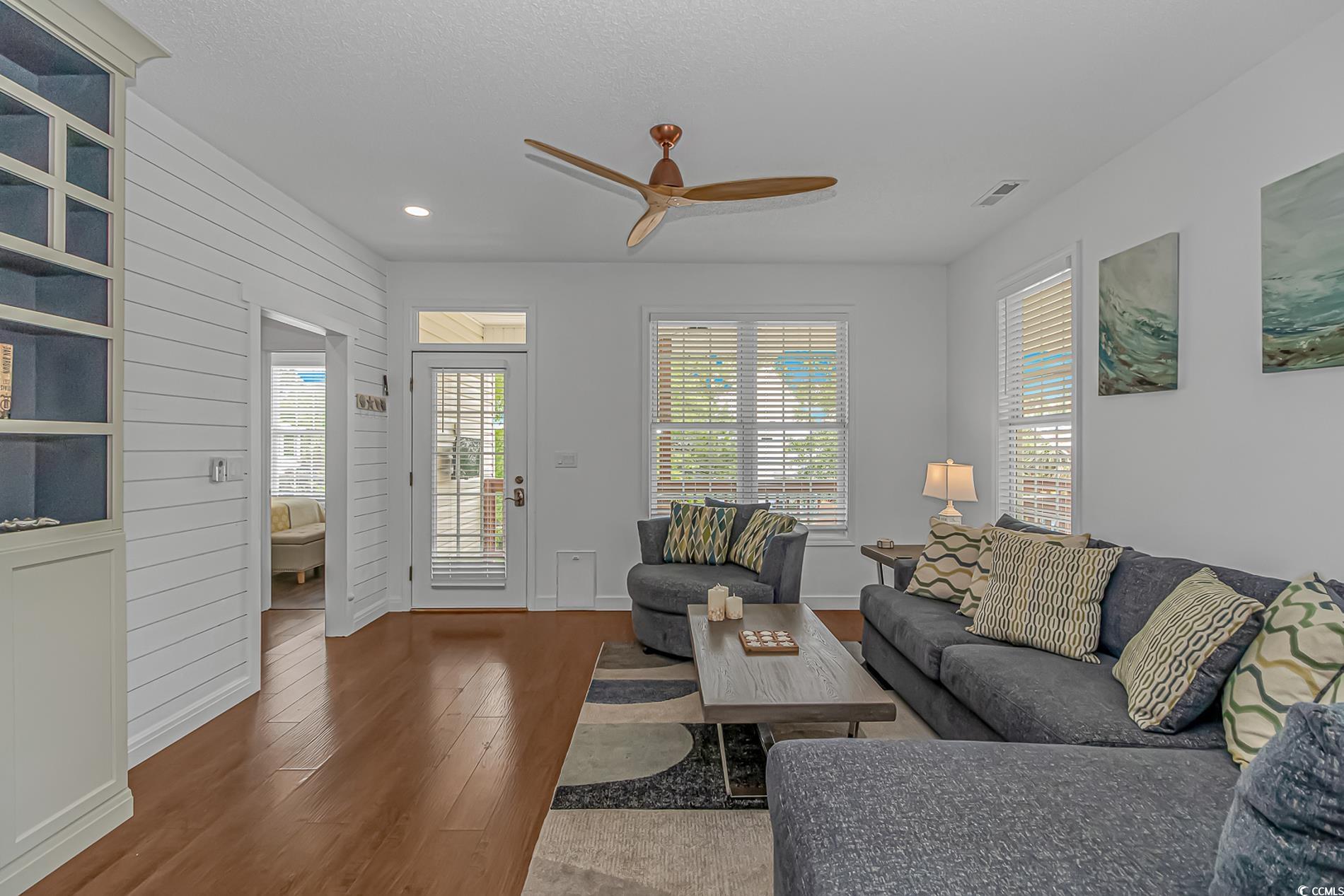 4600 Murrells Inlet Road Murrells Inlet, SC 29576 - Photo 7 of 40 Living area featuring hardwood / wood-style floori