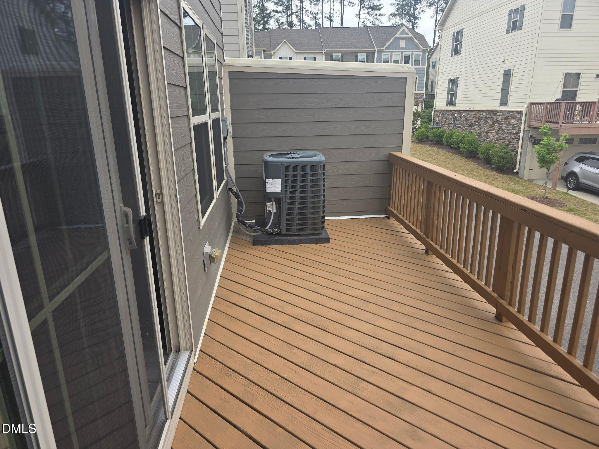 214 Timber Forest Lane Cary, NC 27519 - Photo 10 of 20 a view of wooden balcony