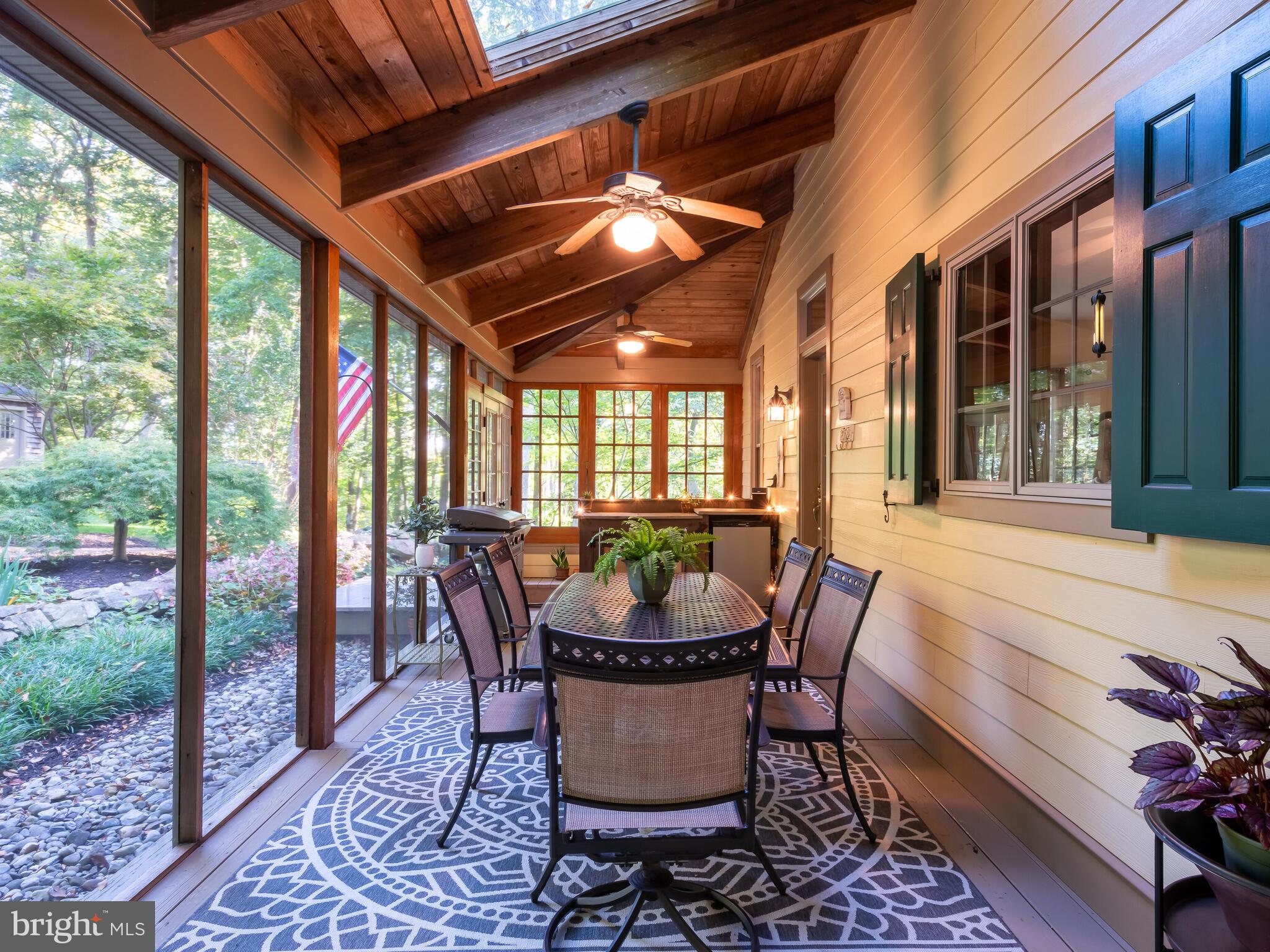 258 Bollinger Road Elverson, PA 19520 - Photo 22 of 96 screened in porch off kitchen