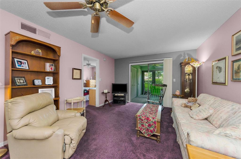 2119 Elm Street, Unit 103 Dunedin, FL 34698 - Photo 11 of 69 a living room with furniture and a large window