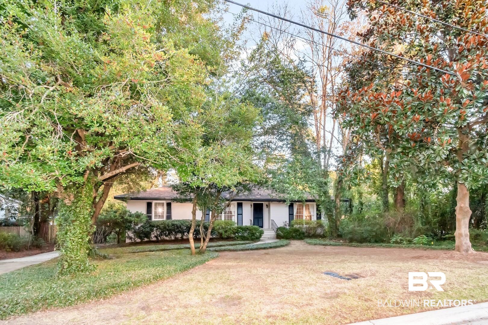 308 Brawood Drive Mobile, AL 36608 - Photo 31 of 33 View of front of property with a front yard