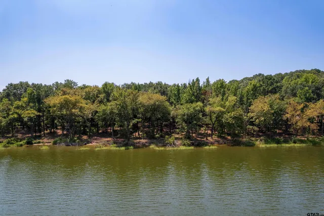 a view of lake and mountain