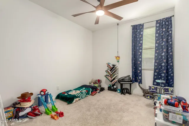 a view of kids room with toys