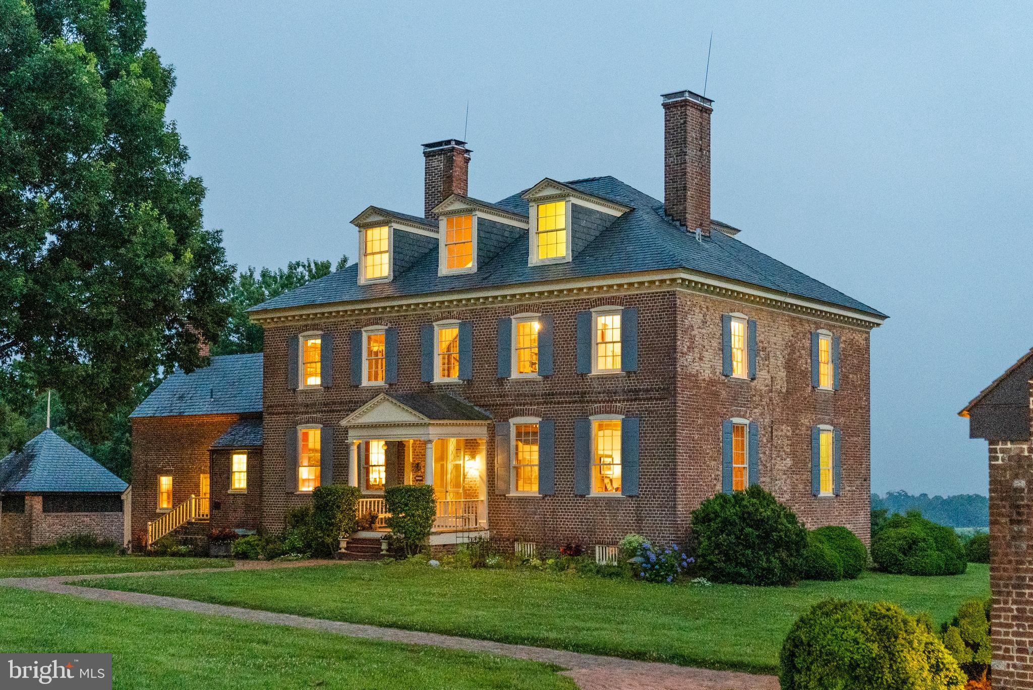 19700 Mulberry Fields Road Leonardtown, MD 20650 - Photo 41 of 137 Manor House at Nightfall