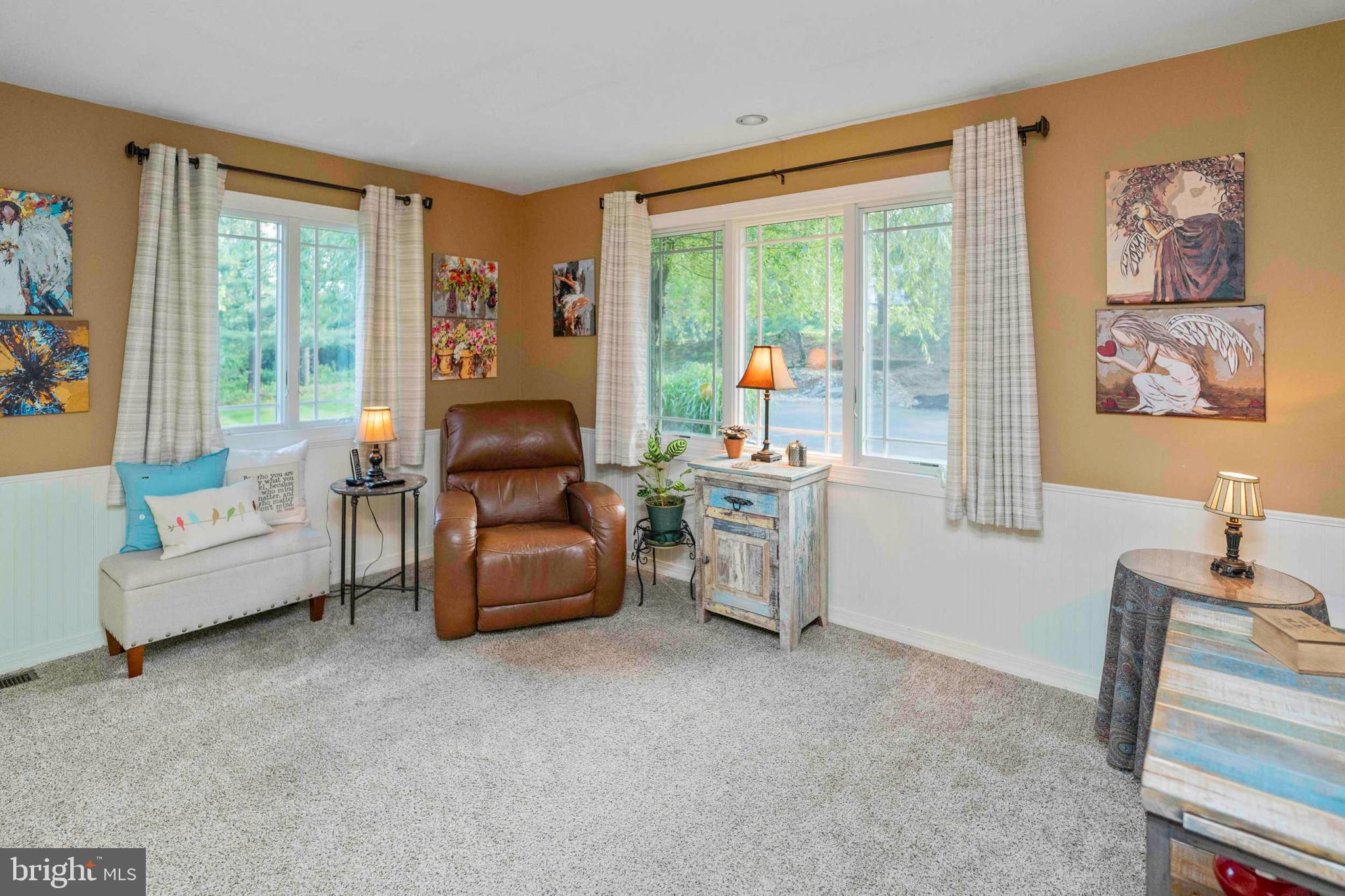 3097 Mill Road Doylestown, PA 18902 - Photo 50 of 115 a living room with furniture and a large window