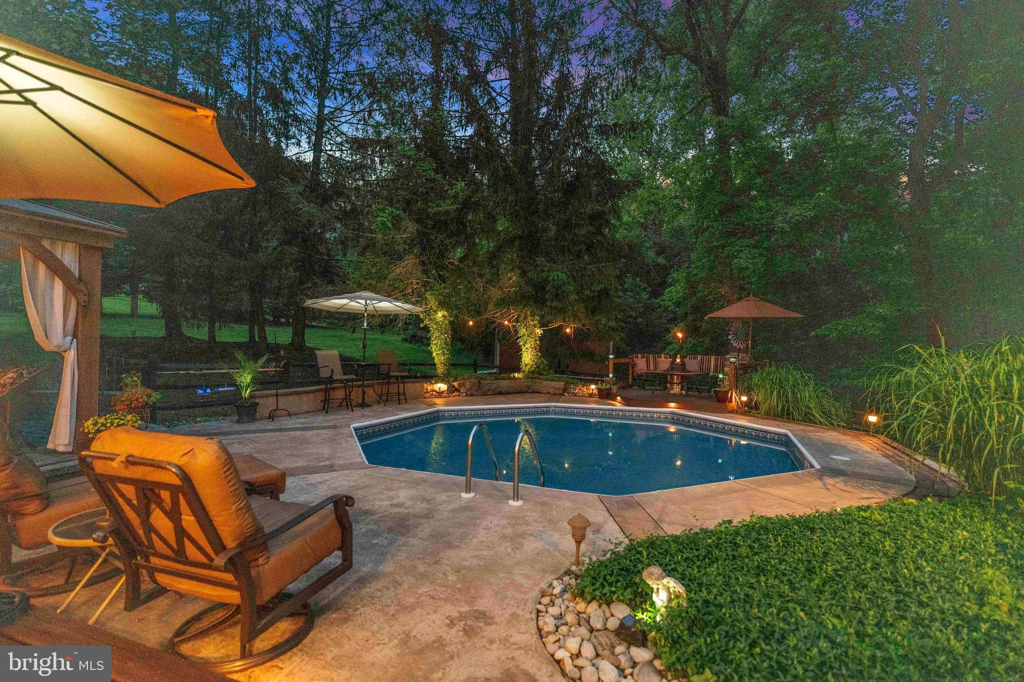 3097 Mill Road Doylestown, PA 18902 - Photo 72 of 115 a view of swimming pool with lounge chair