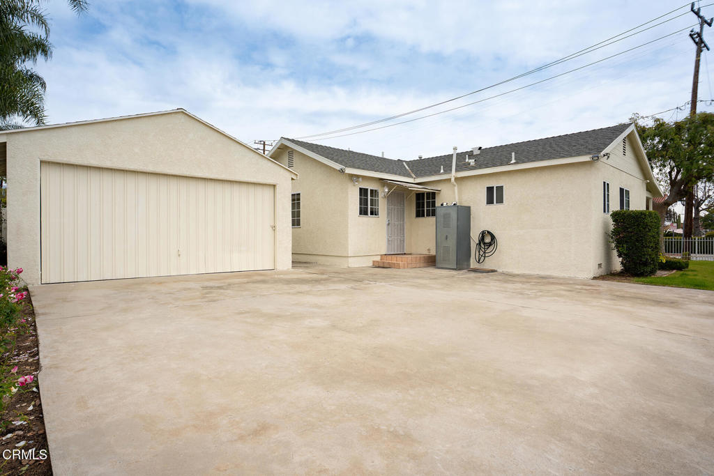 3943 Rio Hondo Avenue Rosemead, CA 91770 - Photo 9 of 9 a view of garage and yard