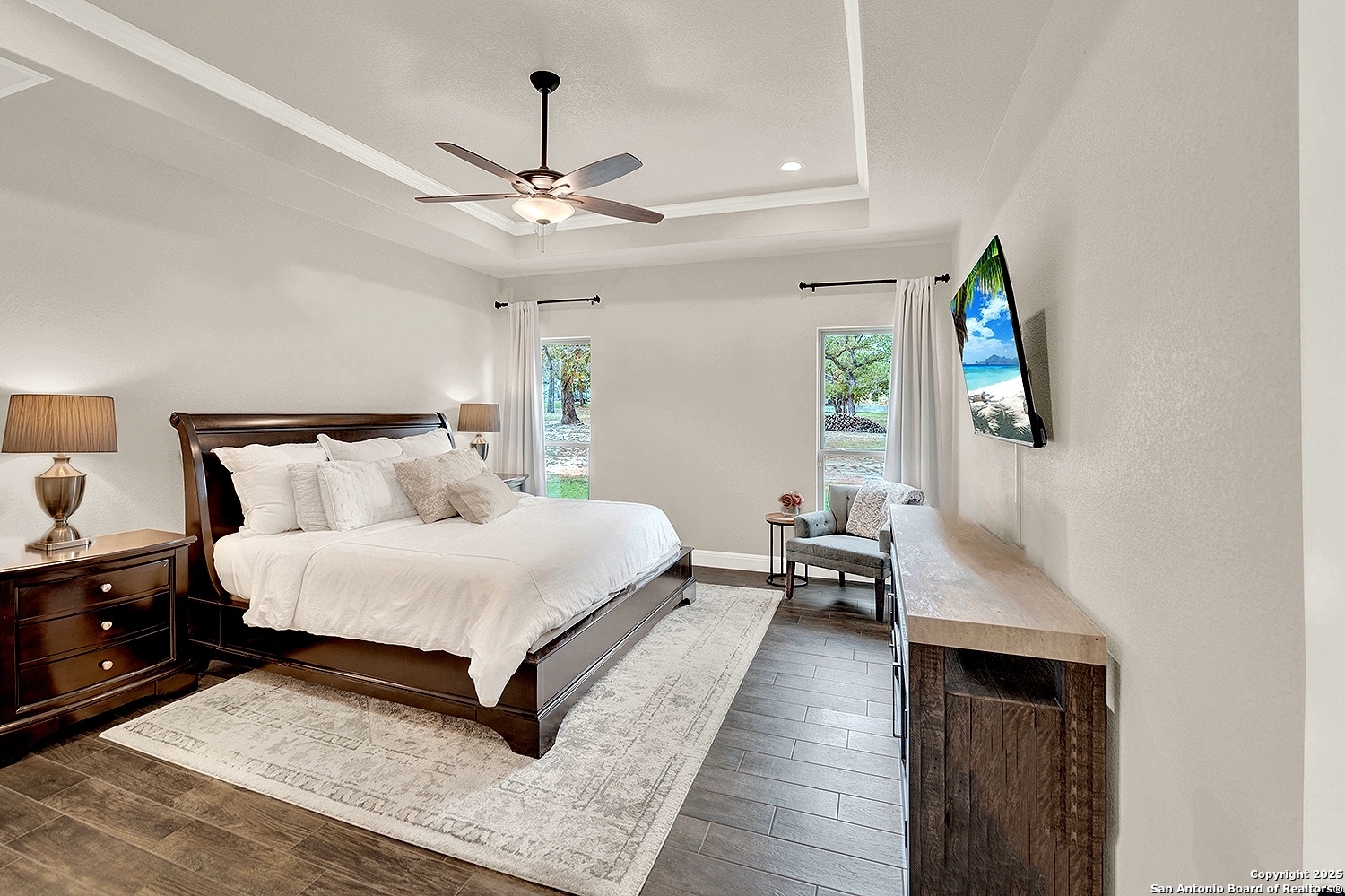 173 Hidden Pond Adkins, TX 78101 - Photo 19 of 40 a bedroom with bed and window