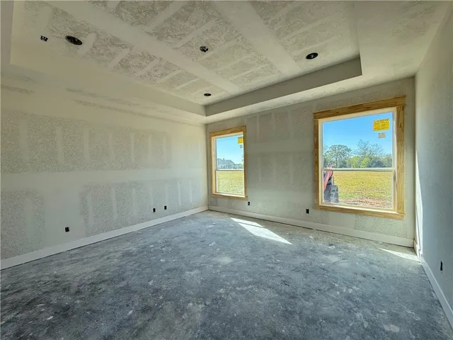 a view of a park with welcome board