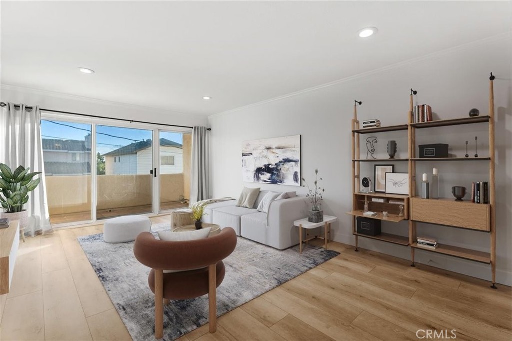 770 West Imperial Avenue El Segundo, CA 90245 - Photo 5 of 21 a living room with furniture and a wooden floor