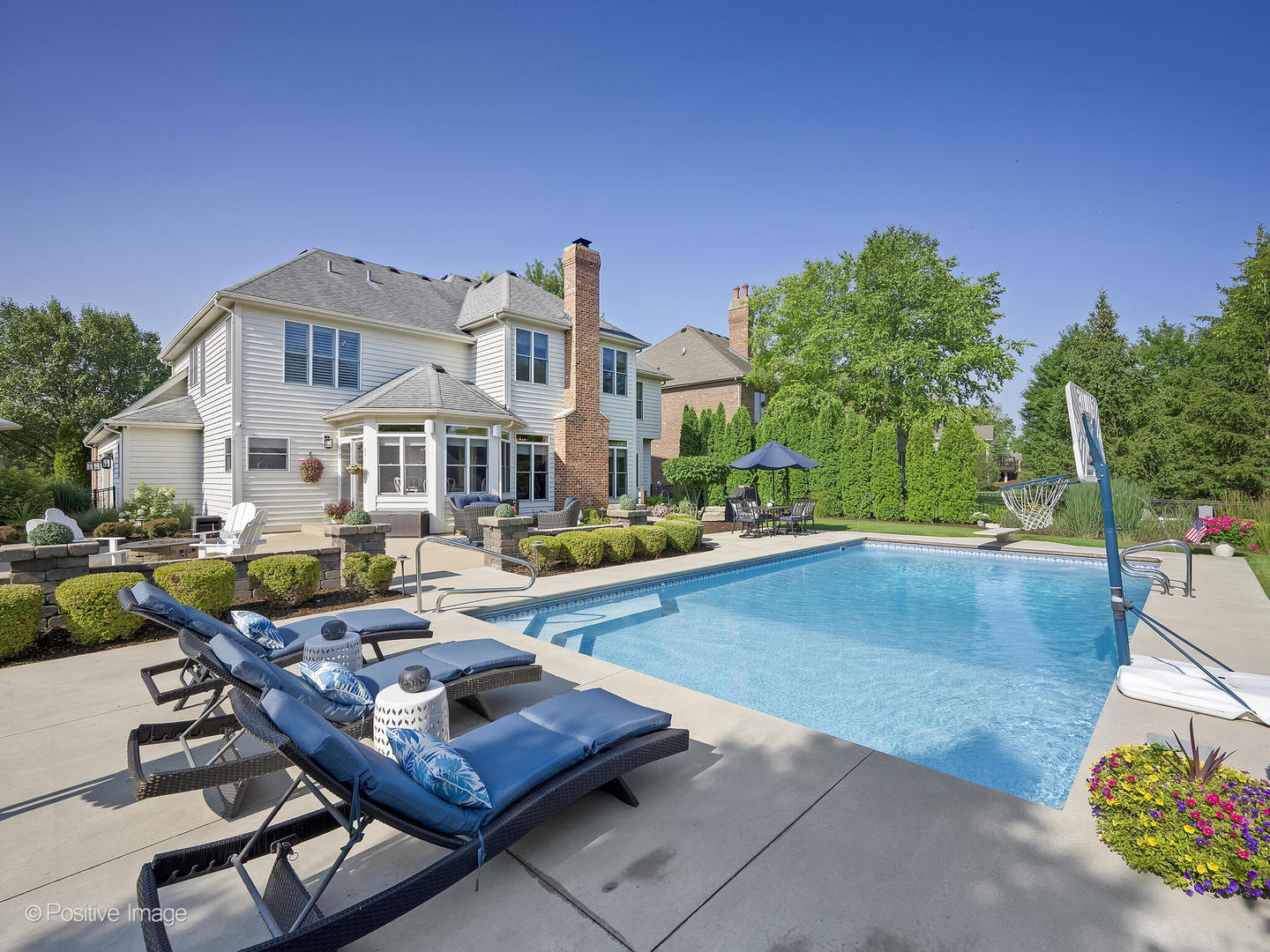 39-w740 Walt Whitman Road St. Charles, IL 60175 - Photo 28 of 39 a view of a swimming pool with lounge chairs
