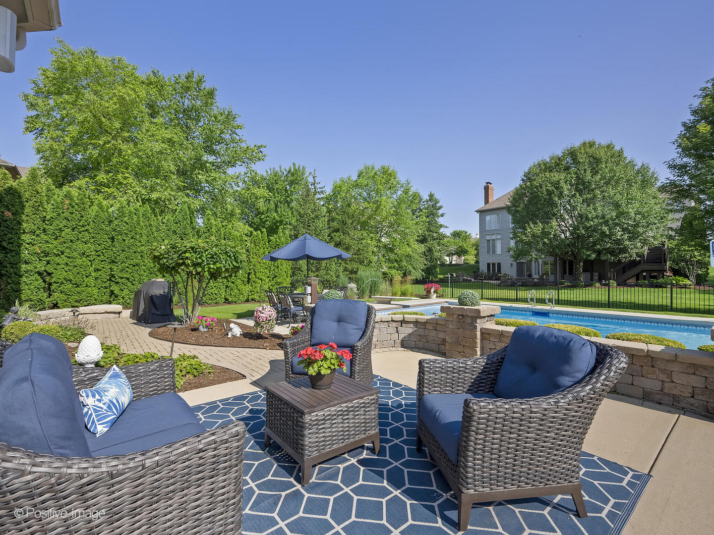 39-w740 Walt Whitman Road St. Charles, IL 60175 - Photo 33 of 39 a view of an outdoor sitting area with furniture and garden