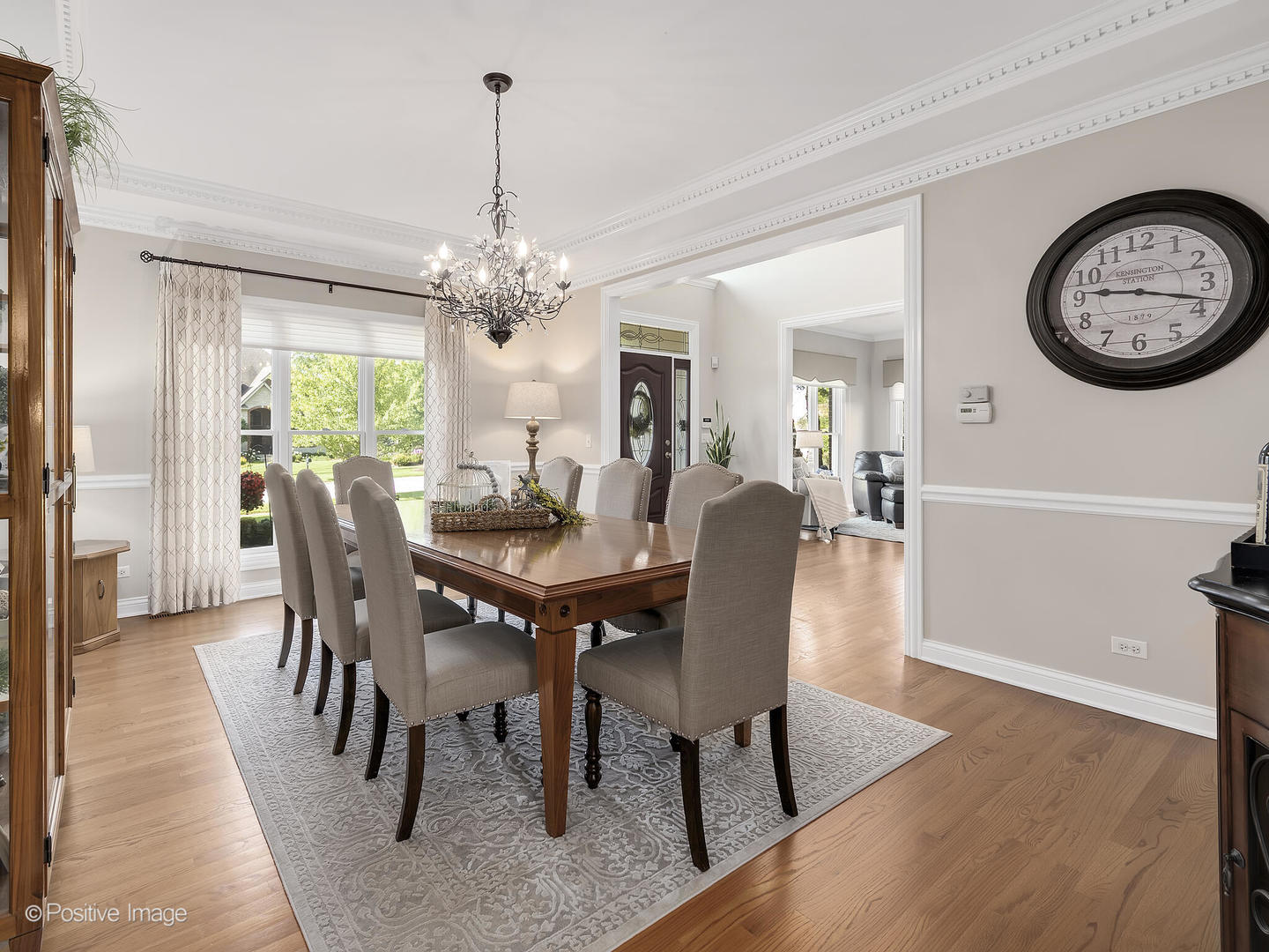 39-w740 Walt Whitman Road St. Charles, IL 60175 - Photo 5 of 39 a view of a dining room with furniture window and wooden floor