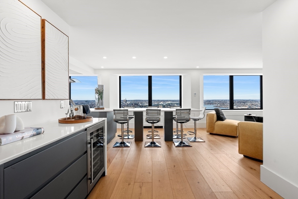 85 East India Row, Unit PHAB Boston, MA 02110 - Photo 3 of 42 a kitchen with lots of counter top space