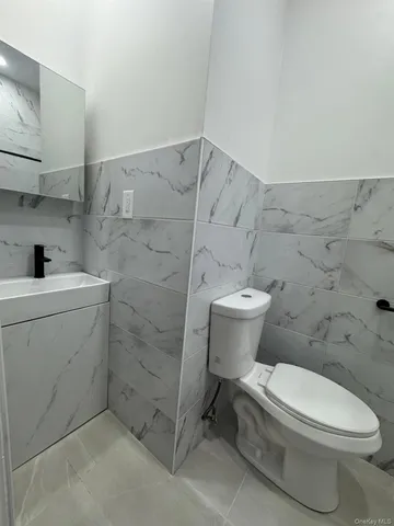 a bathroom with a toilet and a sink
