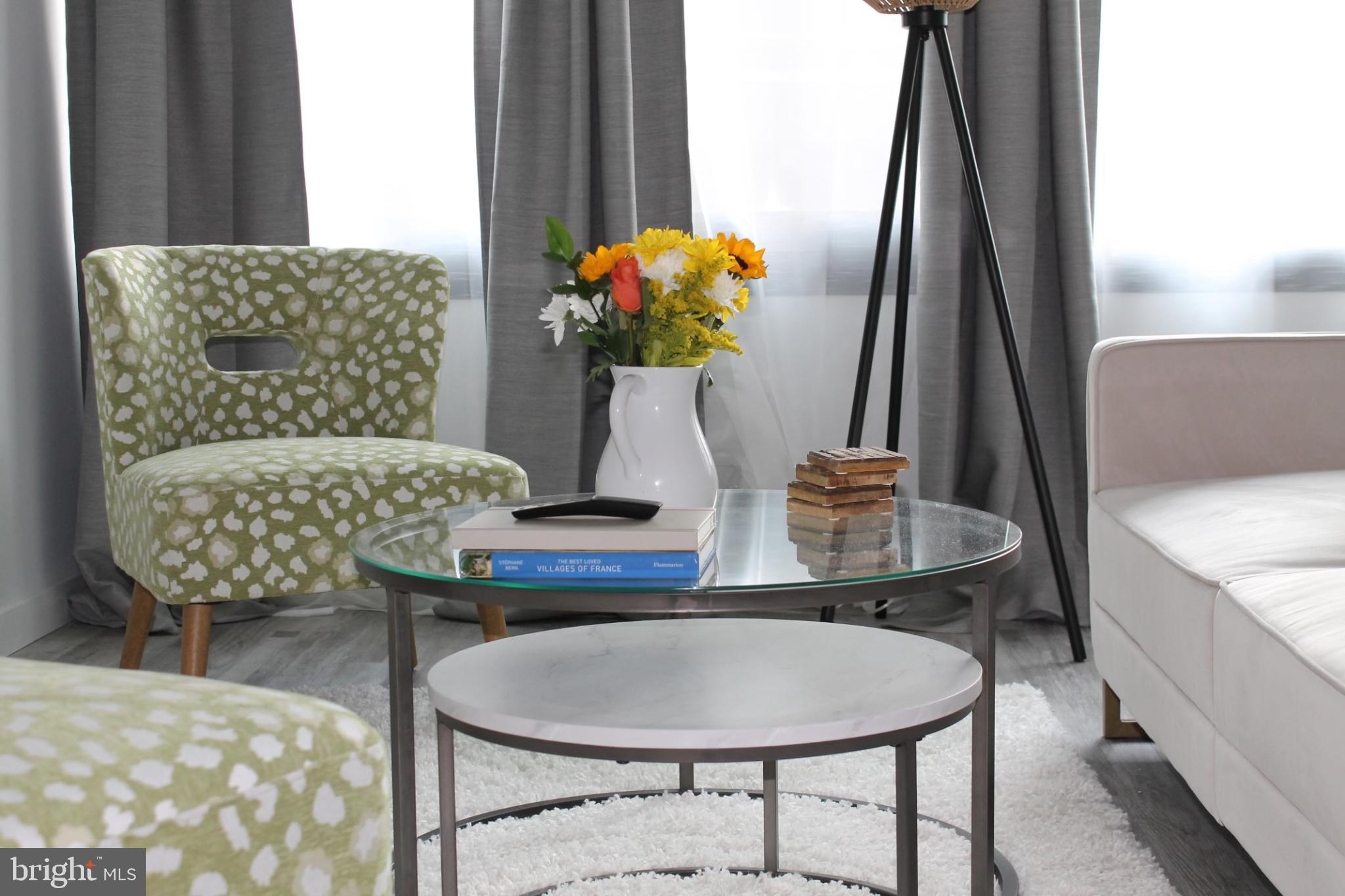700 Roeder Road, Unit 405 Silver Spring, MD 20910 - Photo 7 of 18 a dining room with furniture and a potted plant