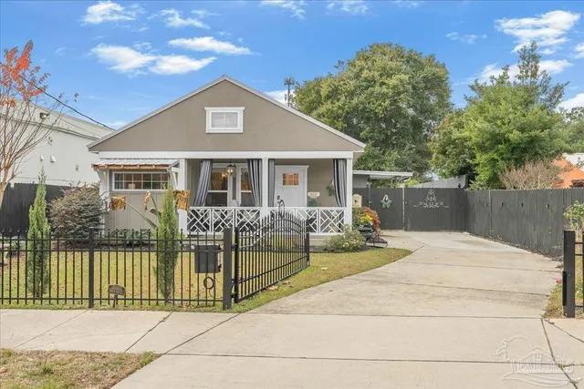 a potted plant sitting on a table and chair