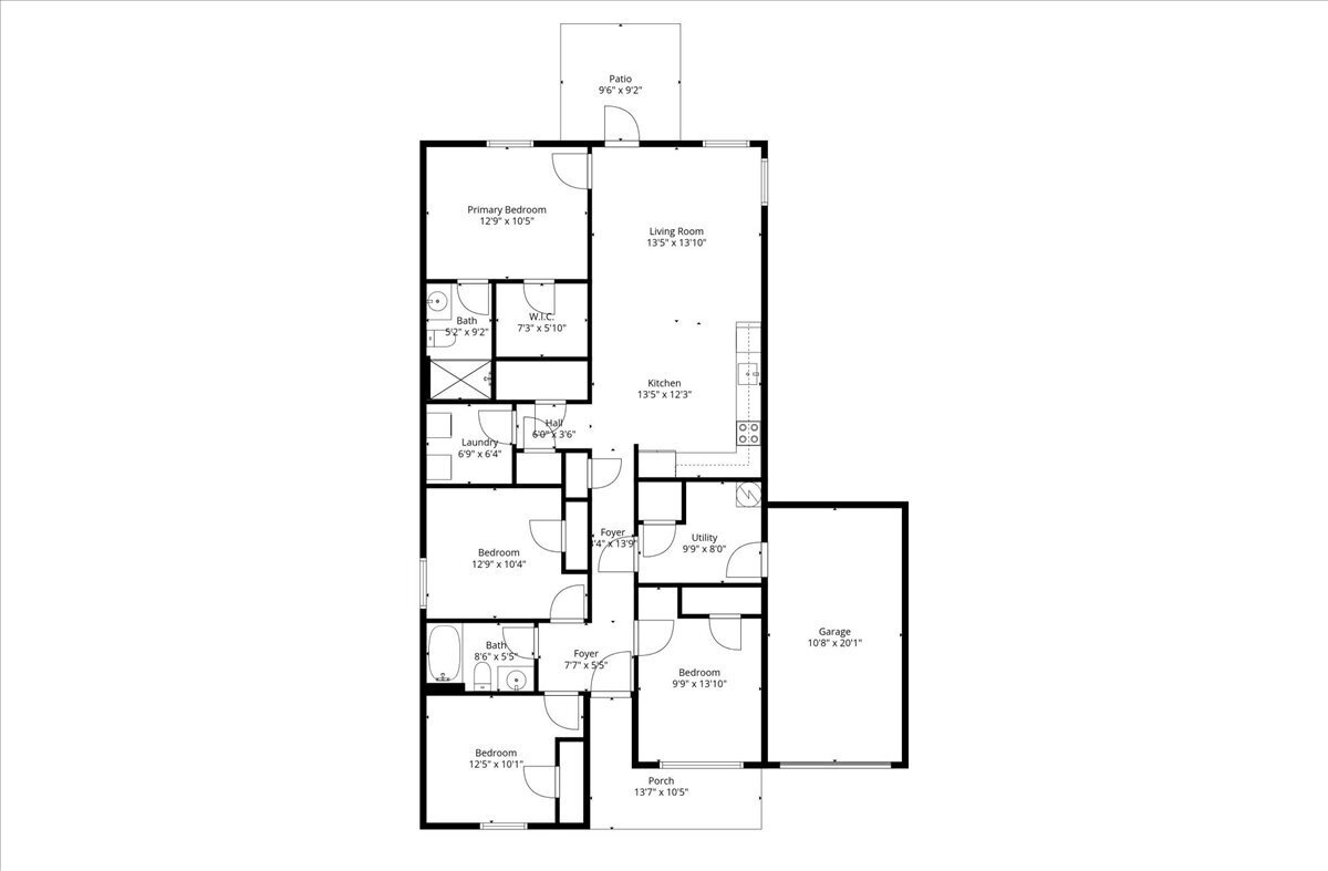13765 Shea Circle Foley, AL 36535 - Photo 25 of 25 Floor Plan