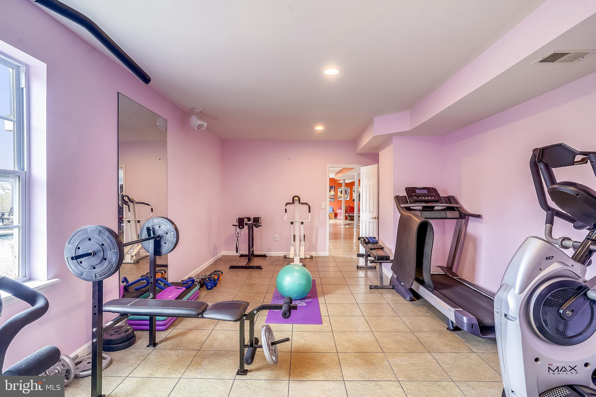 23907 Old Hundred Road Dickerson, MD 20842 - Photo 75 of 126 Legal 5th Bedroom used as a Exercise Room