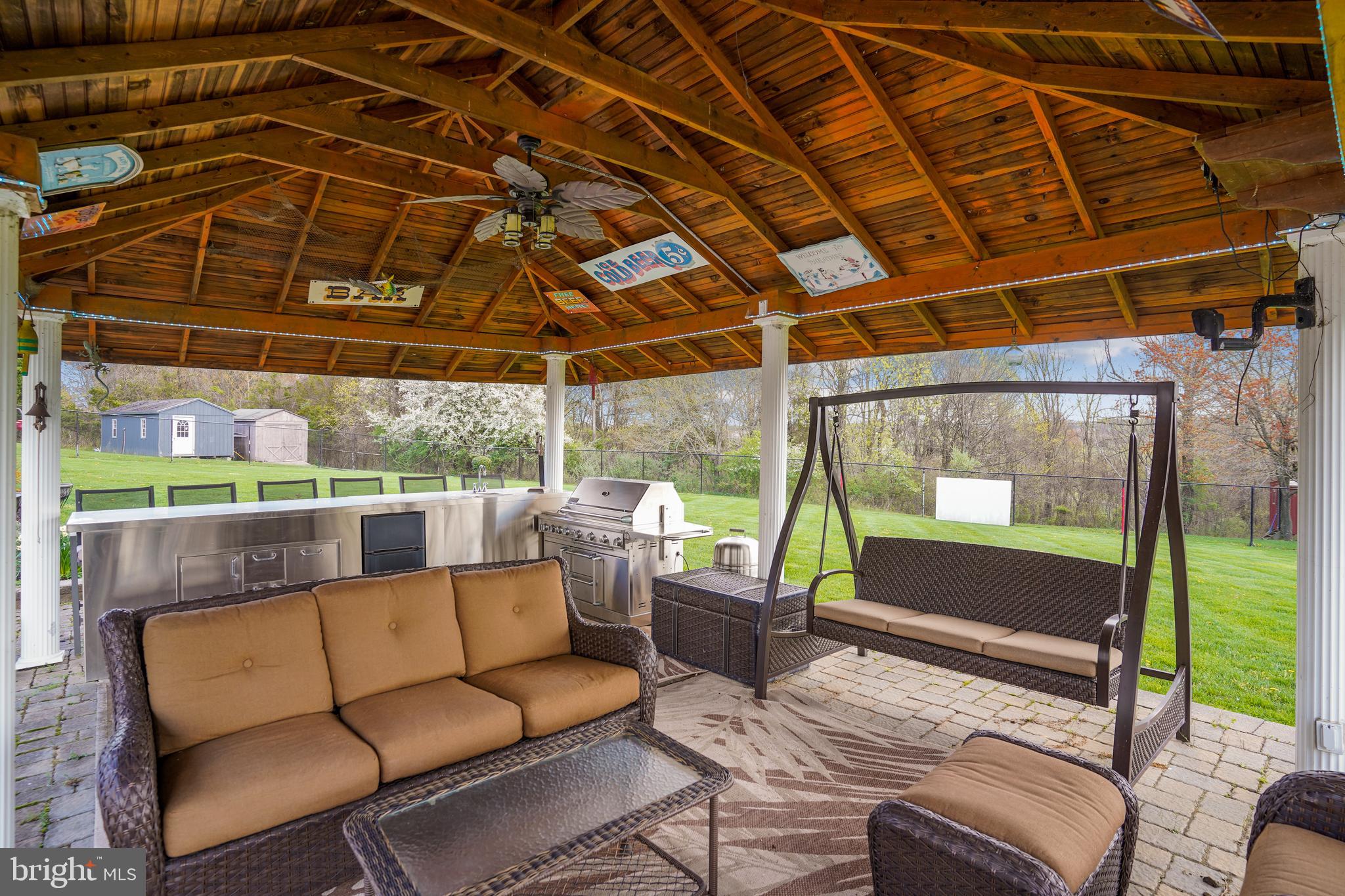 23907 Old Hundred Road Dickerson, MD 20842 - Photo 82 of 126 AMAZING PAVILION OUTDOOR LIVING SPACE