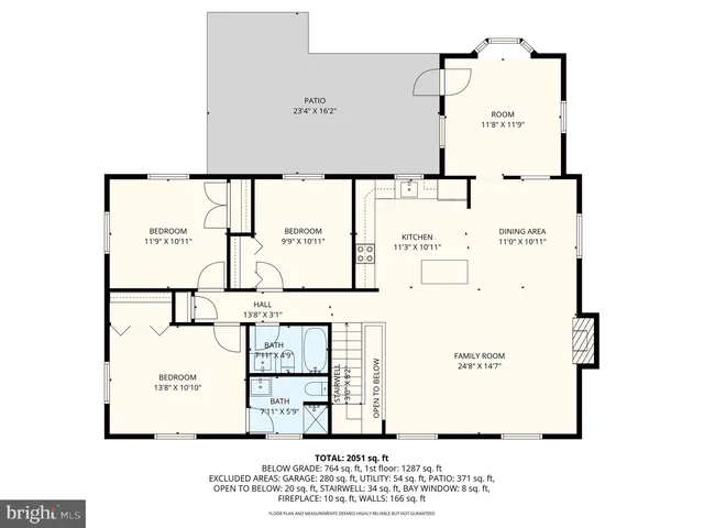 a picture of a room with a white wall and a large window